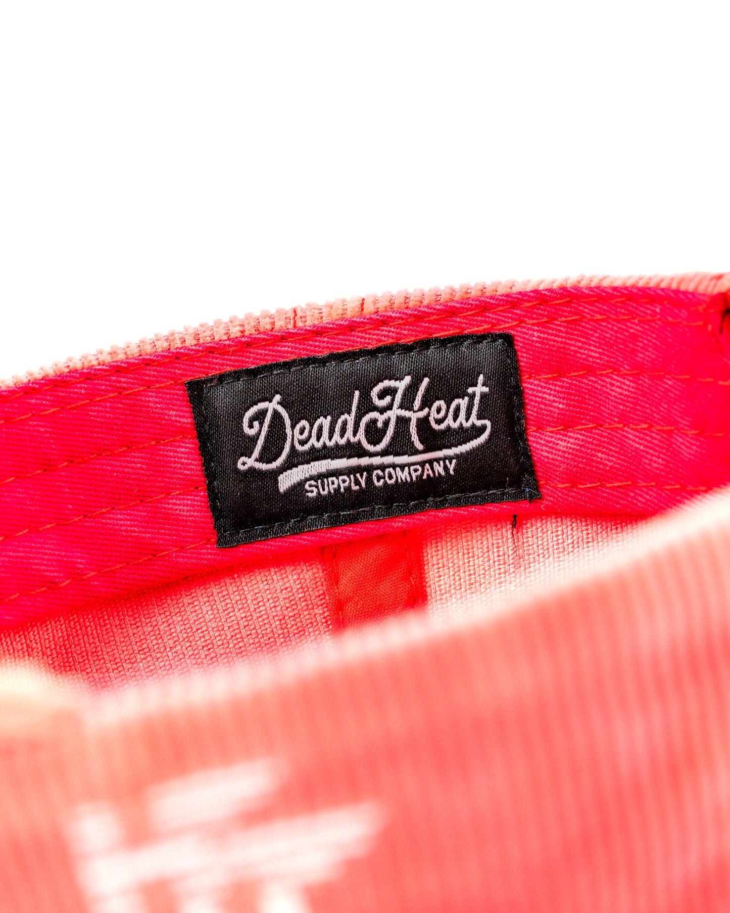 El Béisbol Script Corduroy Snapback - Sun Faded Pink