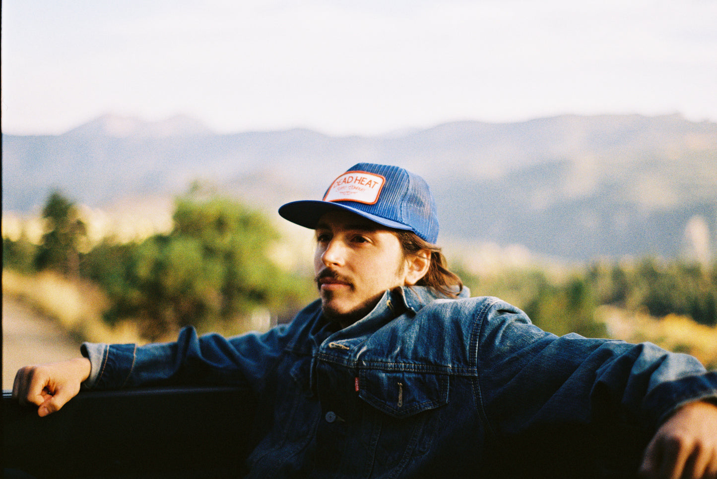 "Lionel Meshi" All Mesh Snapback - Blue