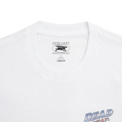 Retro Checkered Racing Tee - White