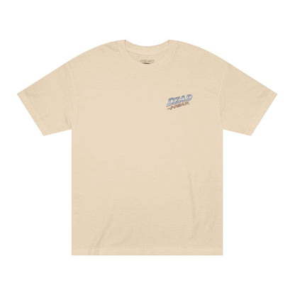 Retro Checkered Racing Tee - Sand