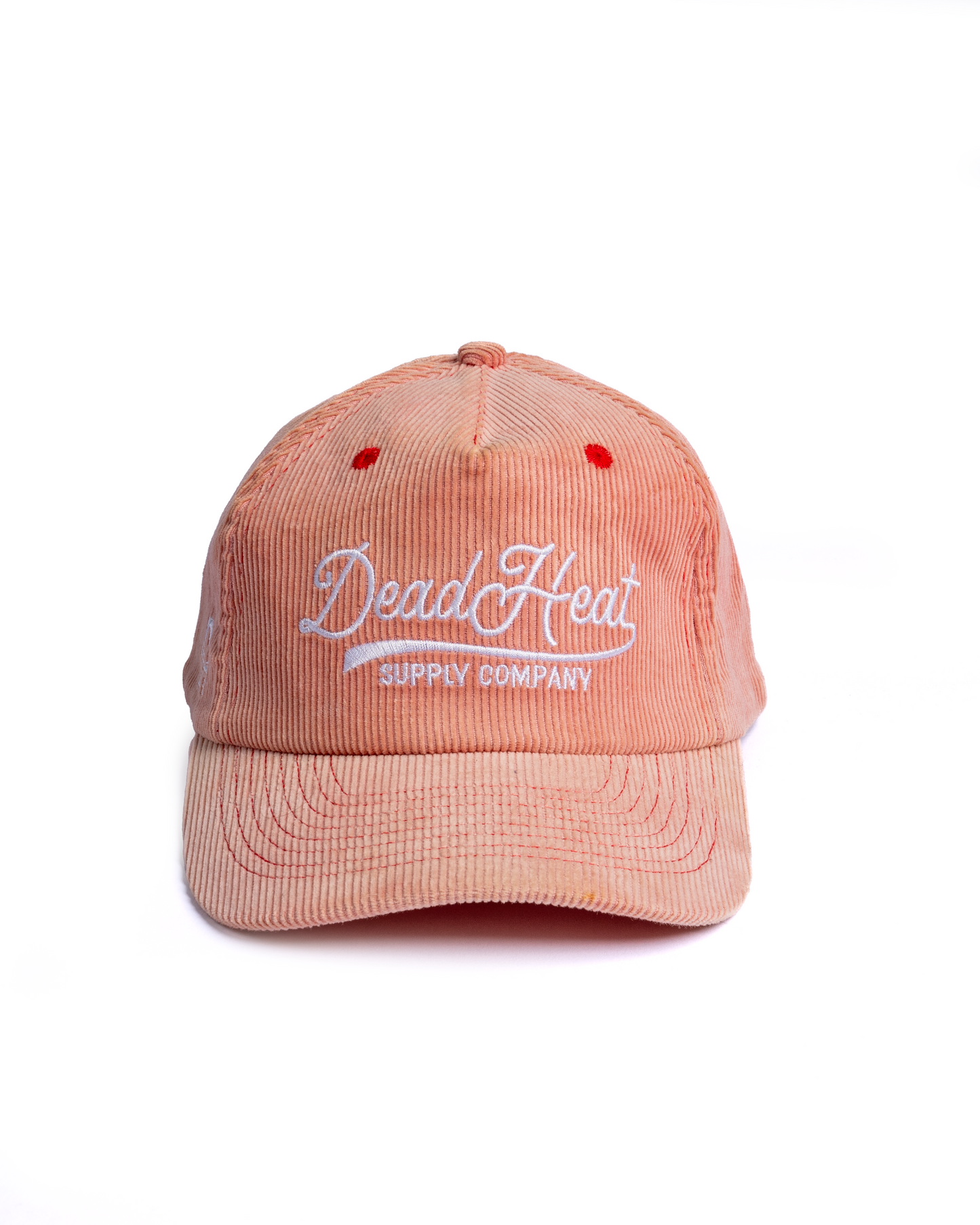 El Béisbol Script Corduroy Snapback - Sun Faded Pink