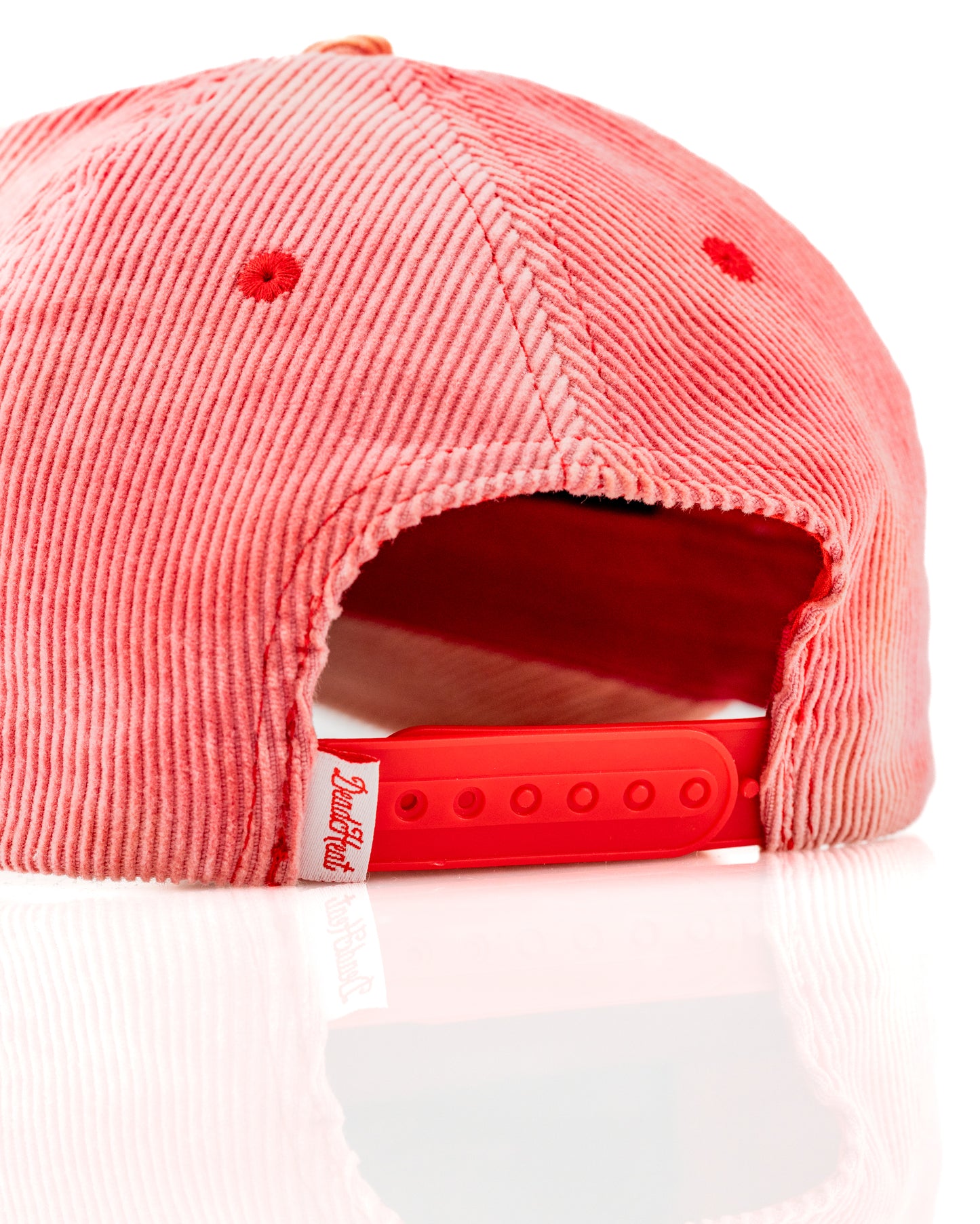 El Béisbol Script Corduroy Snapback - Sun Faded Pink