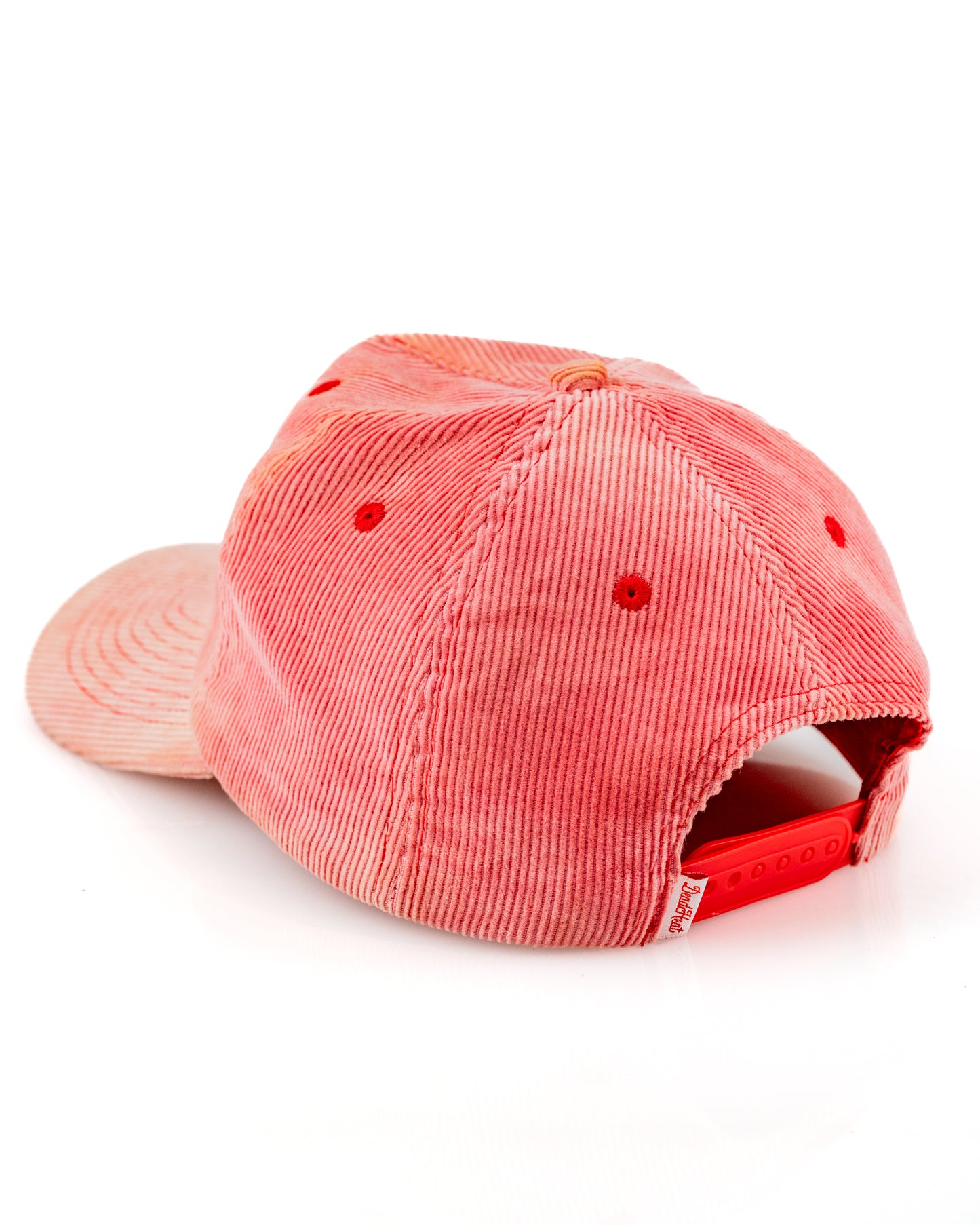El Béisbol Script Corduroy Snapback - Sun Faded Pink