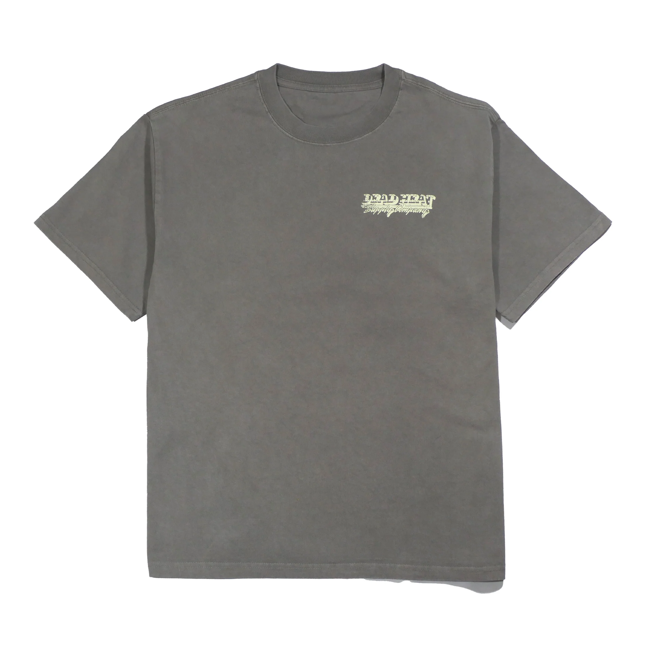 Faded Horses Heavyweight Tee - Gray
