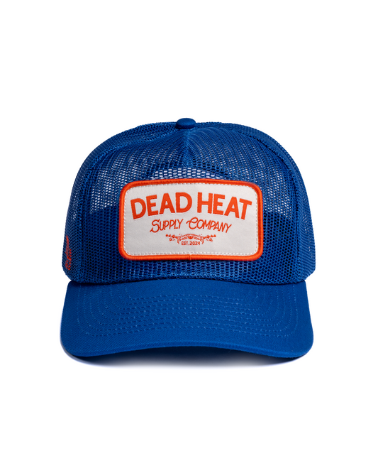 "Lionel Meshi" All Mesh Snapback  - Blue