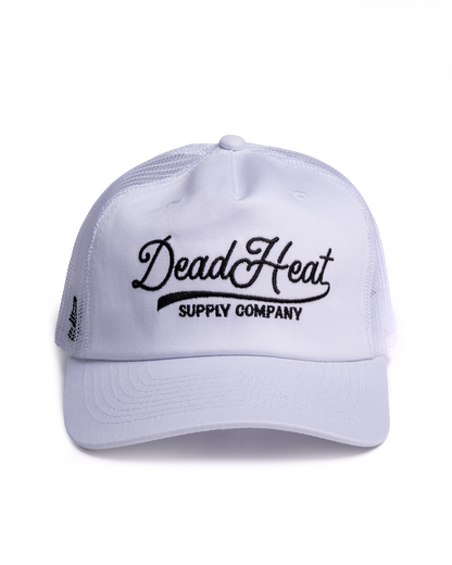 El Béisbol Script Trucker - White